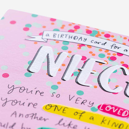 Birthday Card For A Lovely Niece Birthday Card