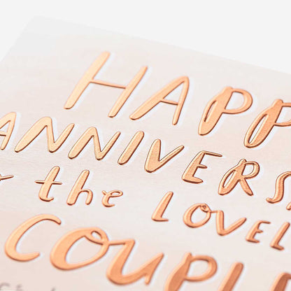Loveliest Couple Anniversary Card