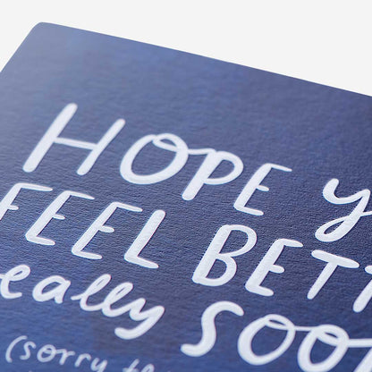 Hope You Feel Better Really Soon Stars Get Well Soon Card