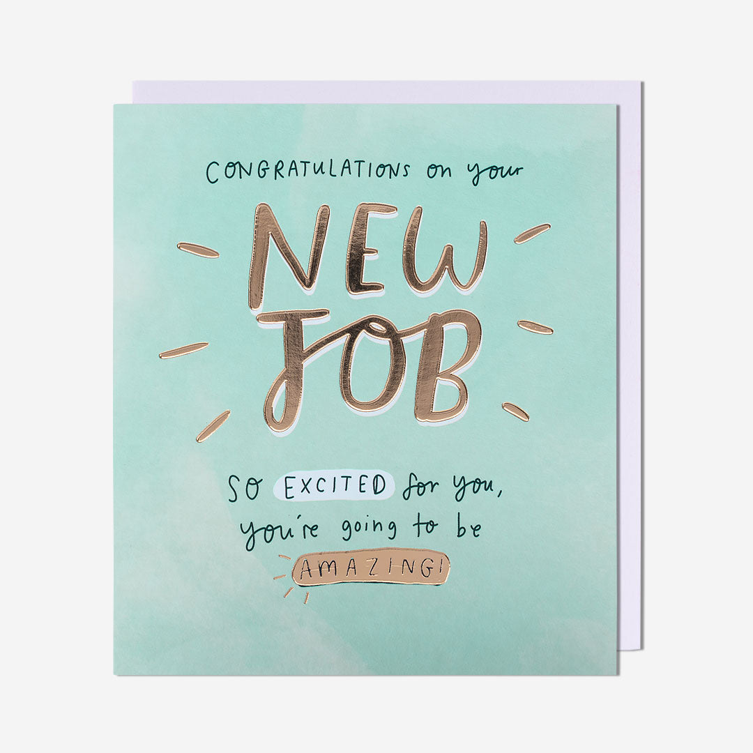 So Excited For You New Job Card