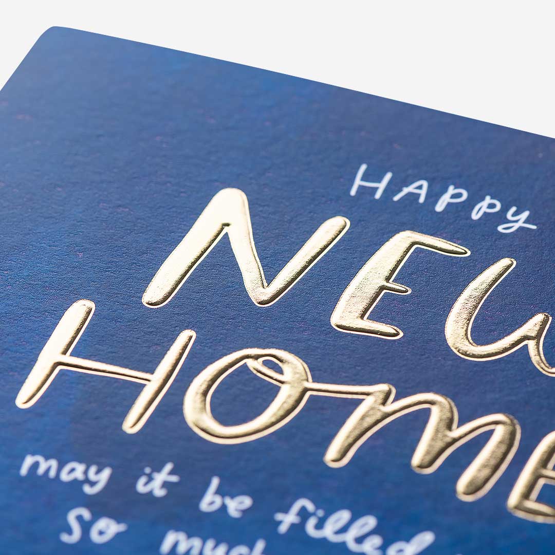 Love And Happiness New Home Card