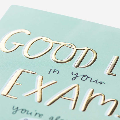 Exams Superstar Exam Good Luck Card