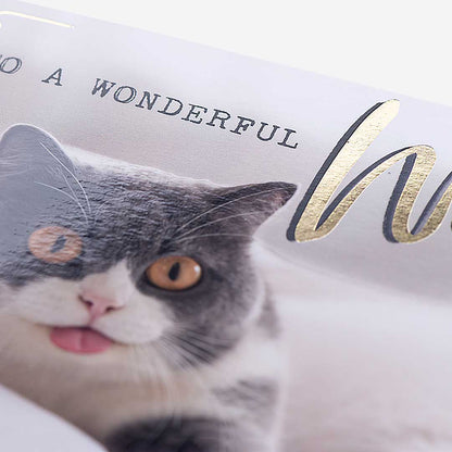 Critically Acclaimed Duvet Thief! Wife Birthday Card