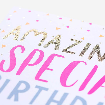 Amazingly Special Birthday Wishes Card
