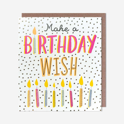 Birthday wish candles