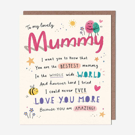 The bestest Mummy Card