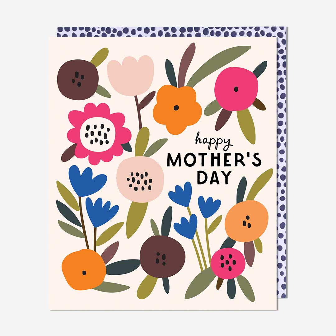 Mothers Day floral Card
