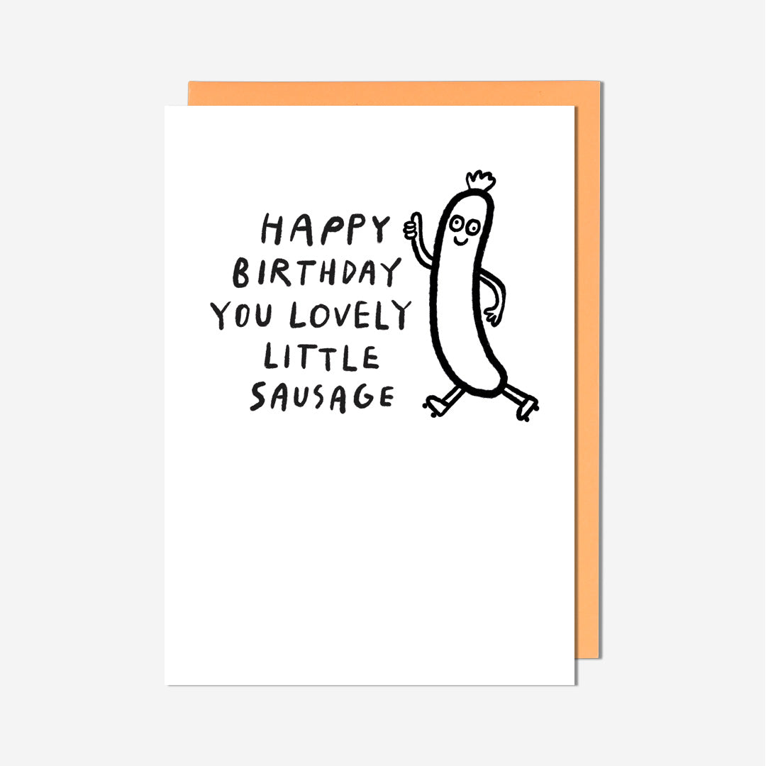 Lovely Little Sausage Birthday Card