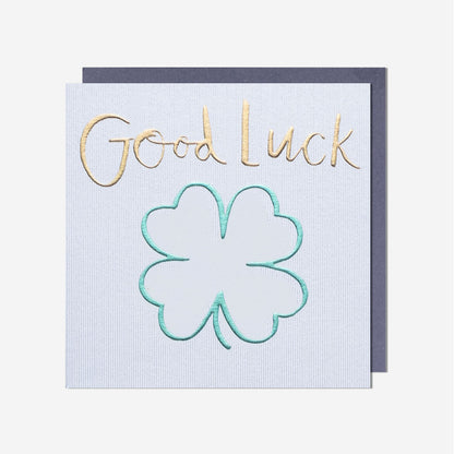 Clover Good Luck Card