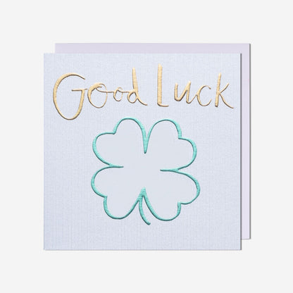 Clover Good Luck Card