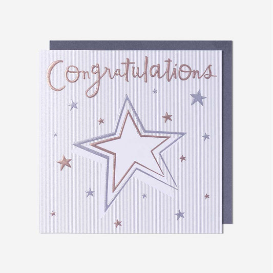Stars Congratulations Card