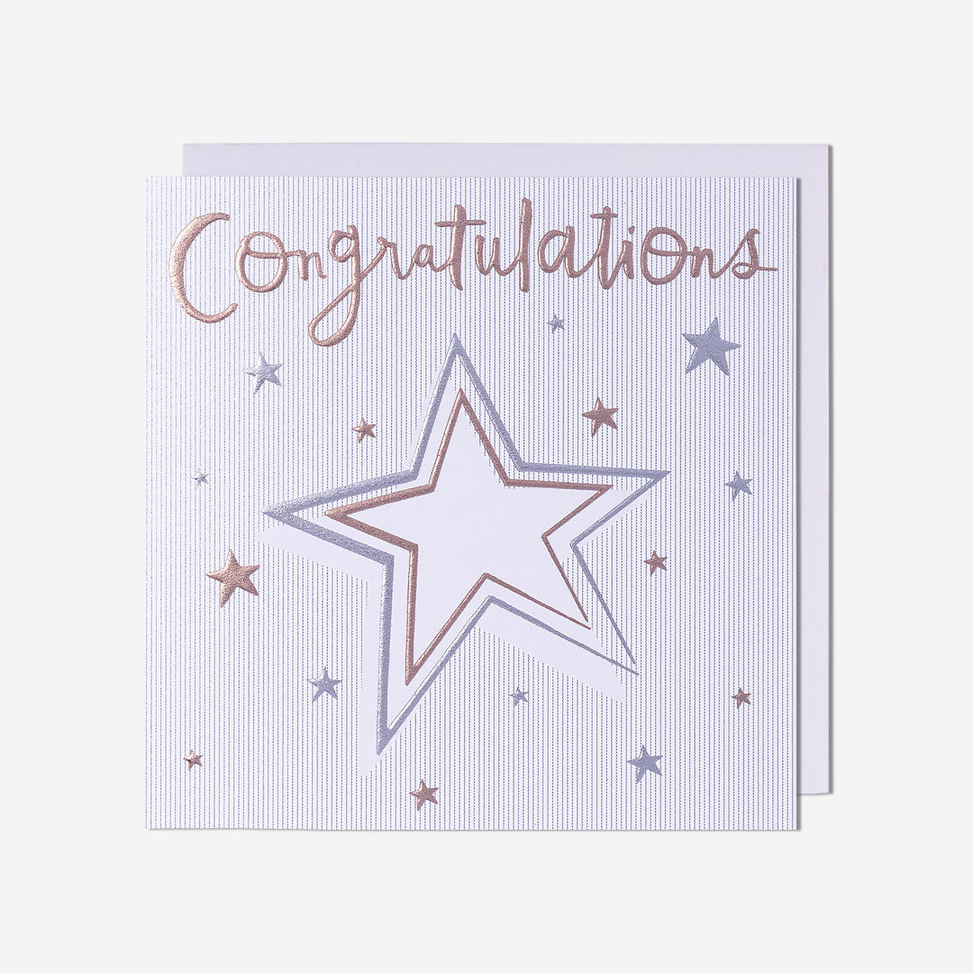 Stars Congratulations Card