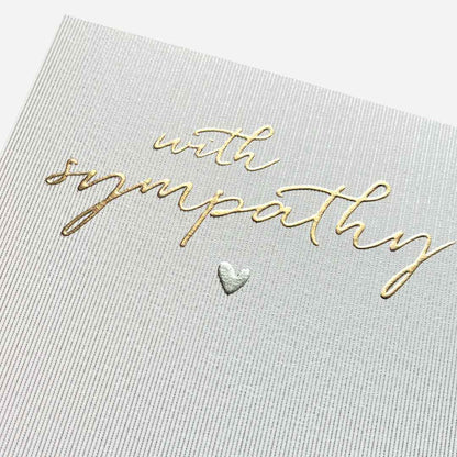 With Sympathy Card