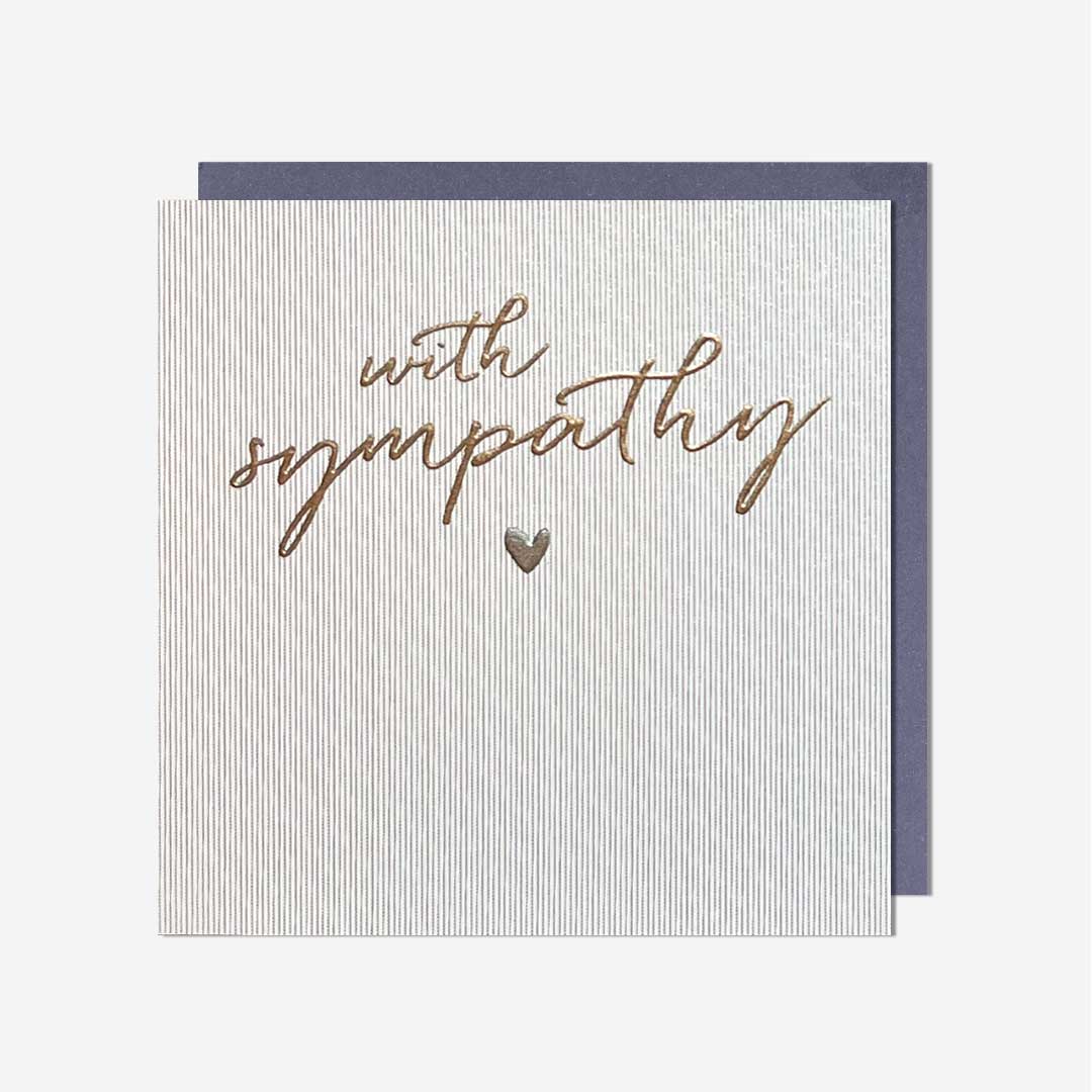 With Sympathy Card