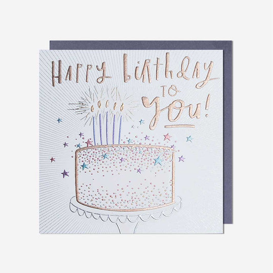 Cake Happy Birthday To You Card