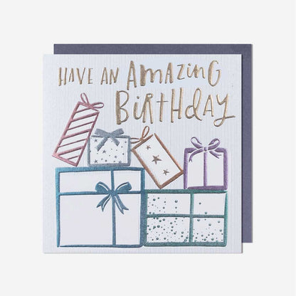 Amazing Birthday Presents Card