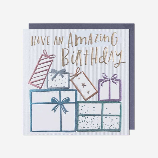 Amazing Birthday Presents Card
