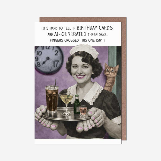 Ai generated birthday card