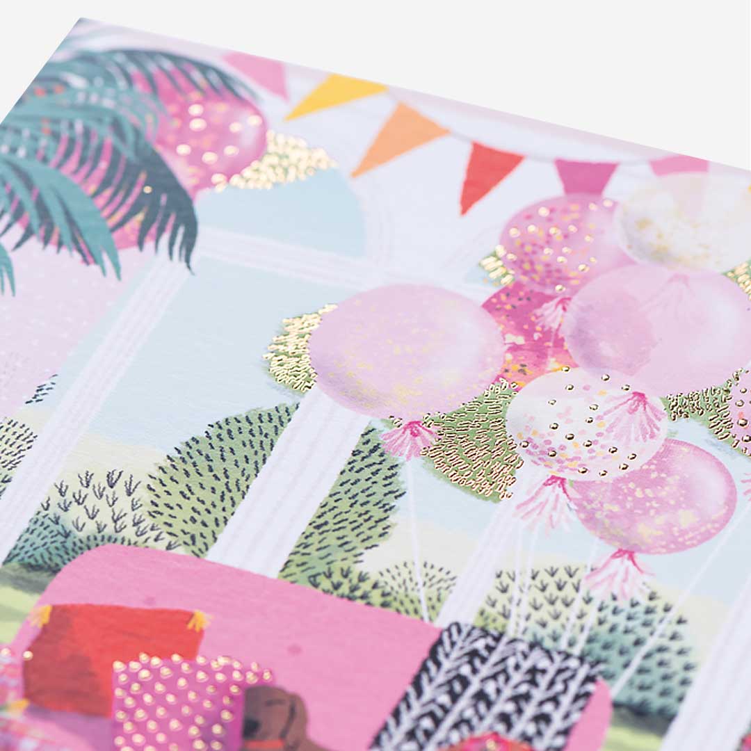Indoor Party Blank Card