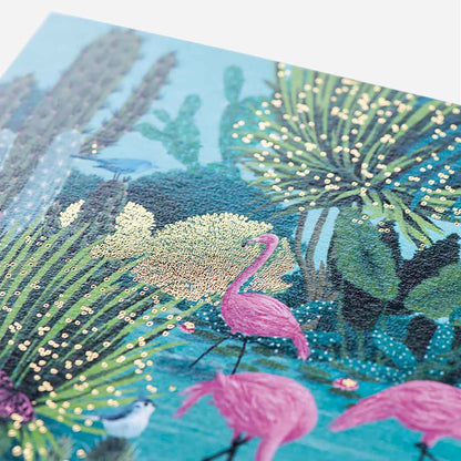 Flamingo Blank Card