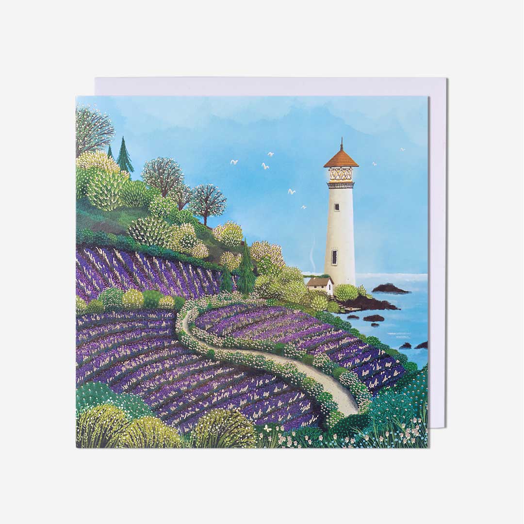 Lavendar Fields General Card