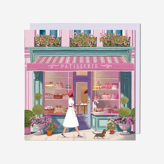 Patisserie Shop Blank Card