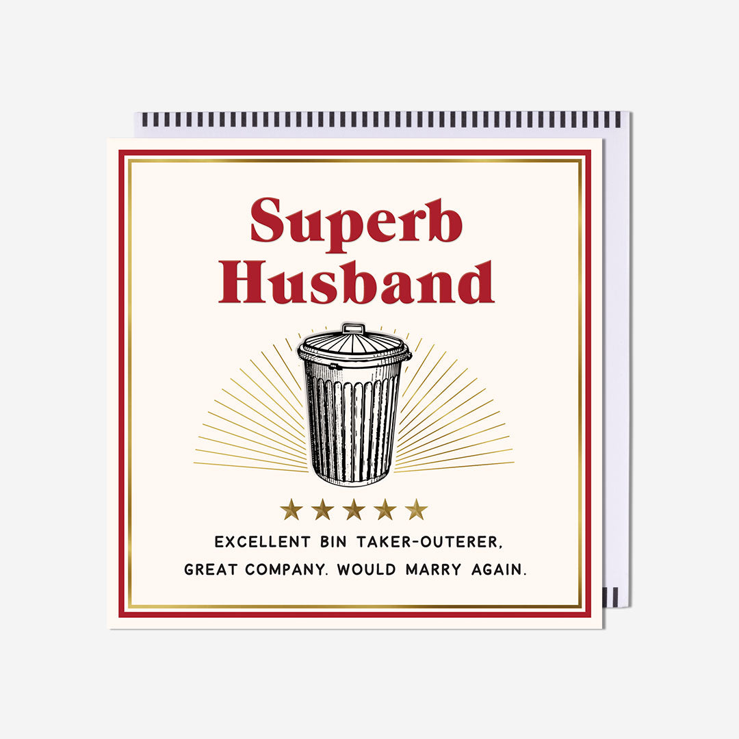 Husband Rating Card
