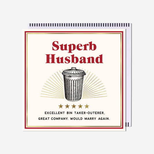 Husband Rating Card