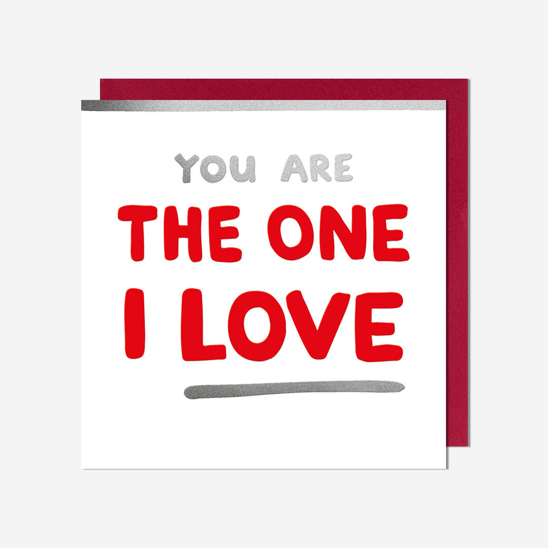 The One I Love Card