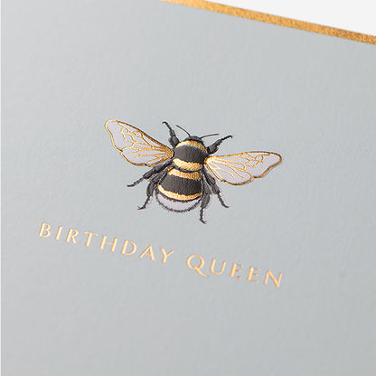 Bee Birthday Queen Card