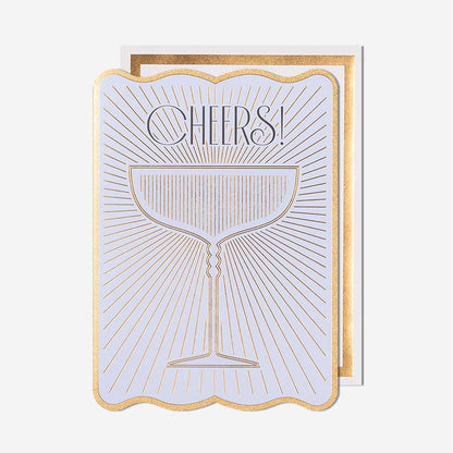 Cheers Champagne Glass General Card