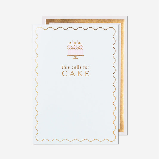 This Calls For Cake General Card