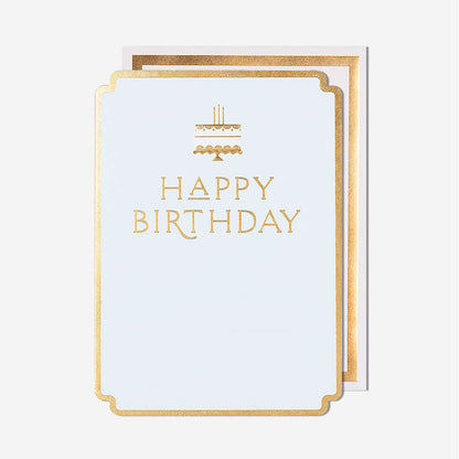 Happy Birthday Cake Card