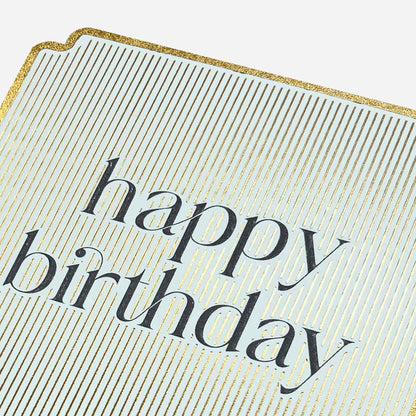 Happy birthday stripe