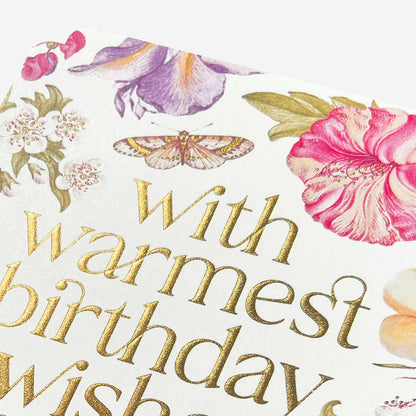 Warmest wishes floral