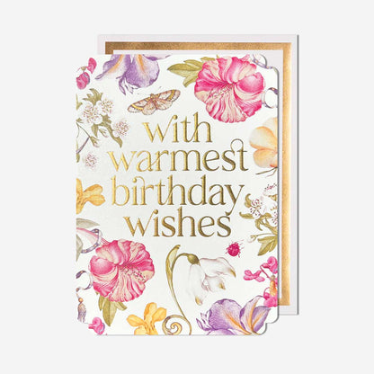 Warmest wishes floral