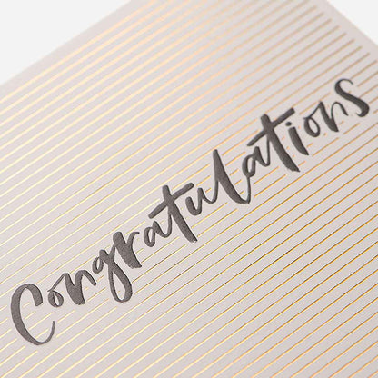 Script Congratulations Card
