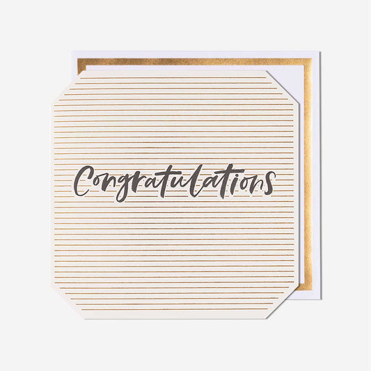 Script Congratulations Card