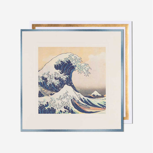 The Great Wave Of Kanagawa Blank Card