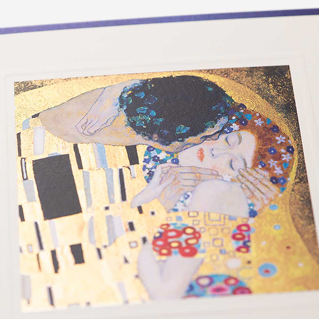 Klimt The Kiss Blank Card