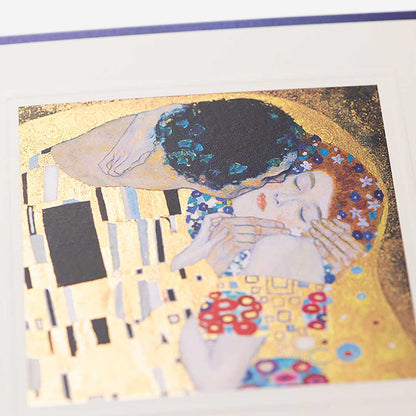 Klimt The Kiss Blank Card