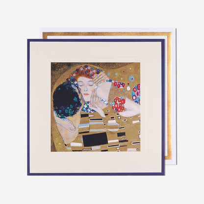 Klimt The Kiss Blank Card