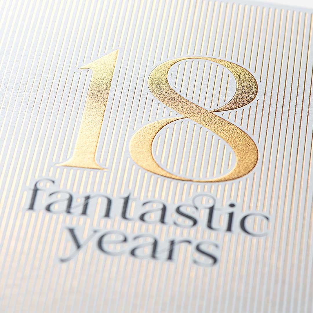 18 Fantastic Years 18th Birthday Card