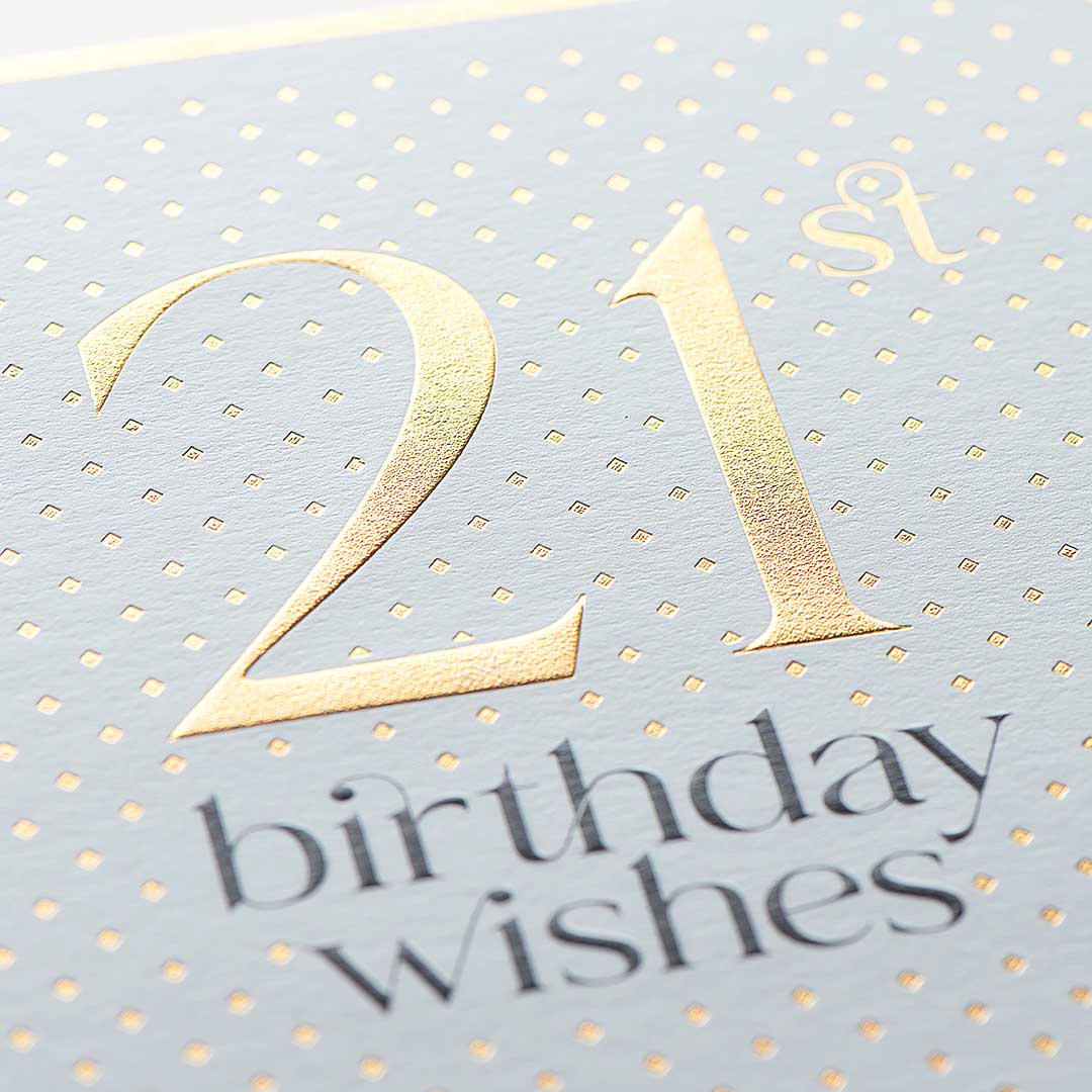 21 Birthday Wishes 21st Birthday Card