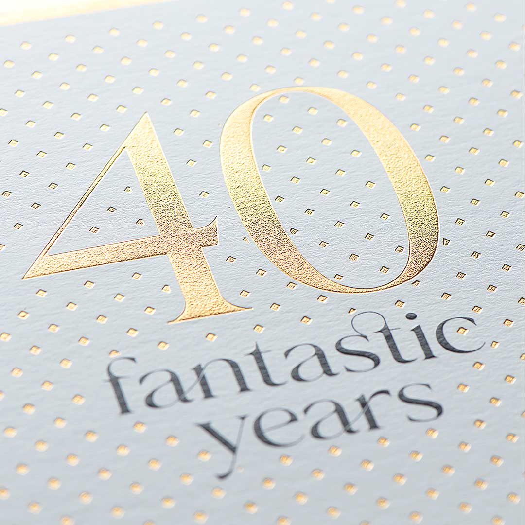 40 Fantastic Years 40th Birthday Card