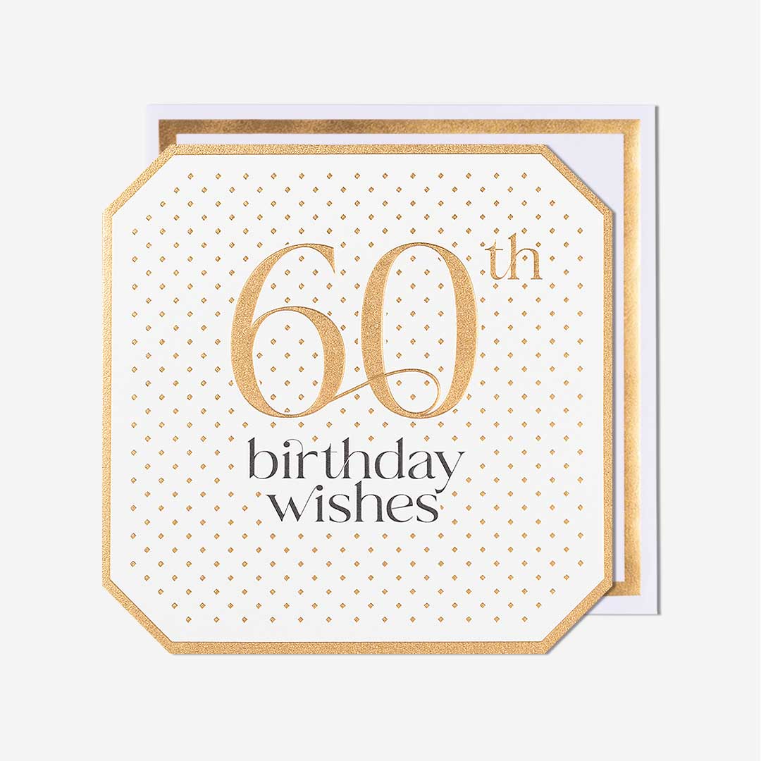 60 Birthday Wishes 60th Birthday Card