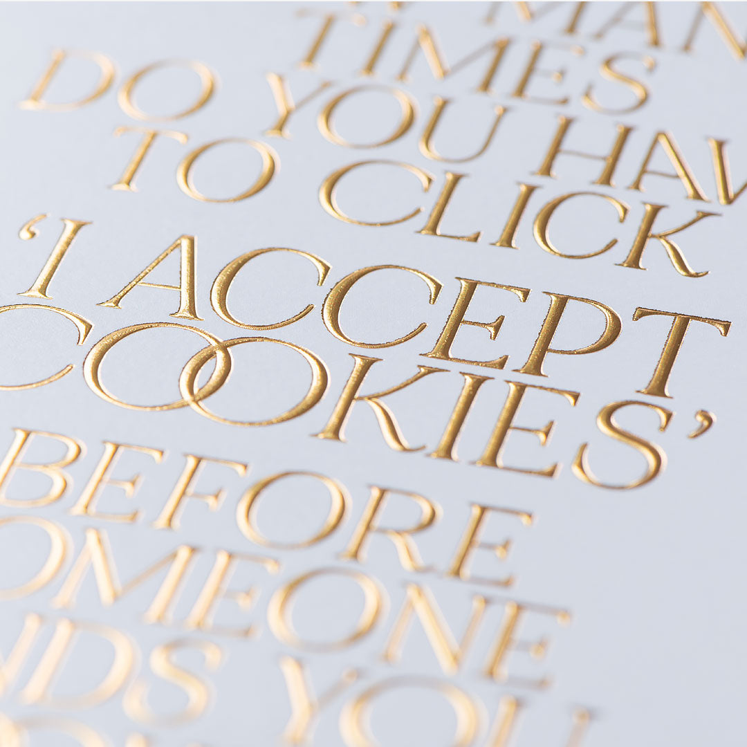 I Accept Cookies General Card