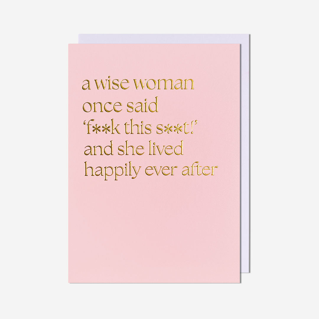 Wise woman