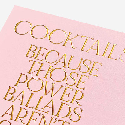 Cocktails power ballards