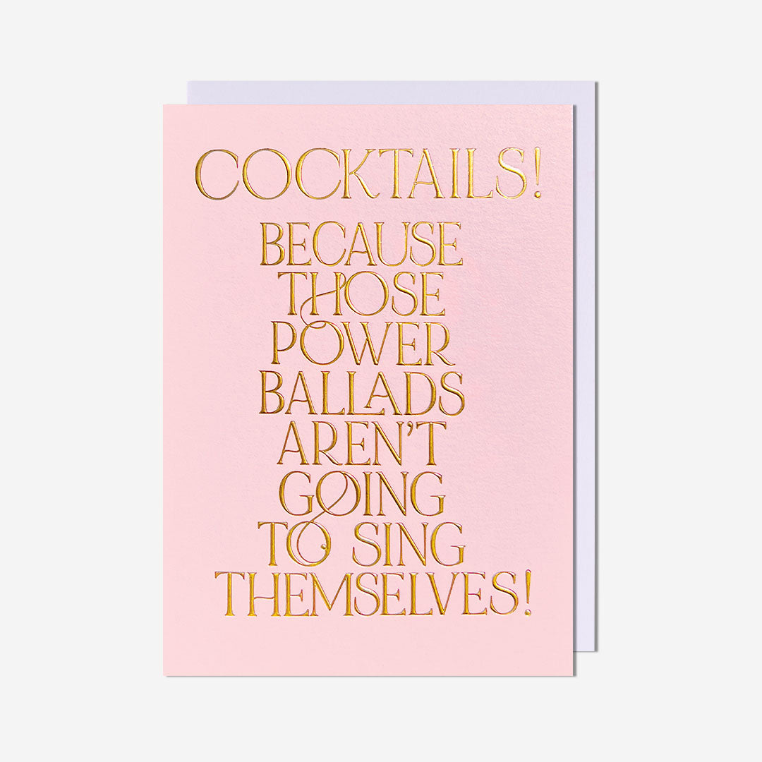 Cocktails power ballards